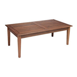 Jensen Leisure Opal 23.75&rdquo; x 47.25&rdquo; Coffee Table - Outdoor Coffee Tables