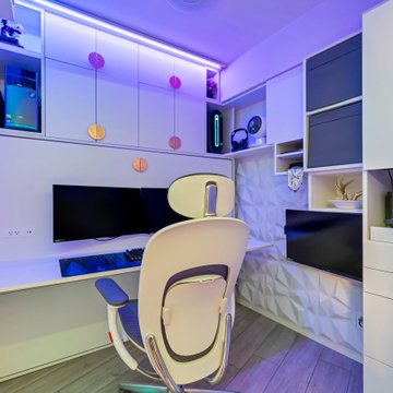 Micro Murphy Bed Office