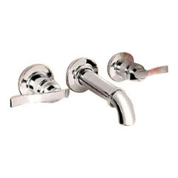 Graff - Graff Wall Mount Lavatory Faucet - G-2130-LM20B-PC - Bathroom Sink Faucets