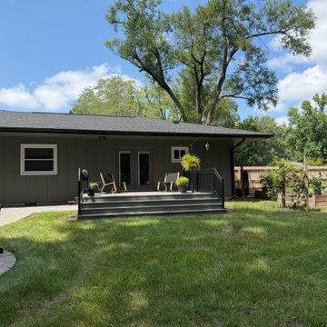 Exterior Home Remodel & Garage Renovation – Liberty, MO