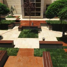 university courtyard design
