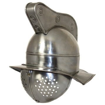 Urban Designs Replica Full-Size Roman Gladiator Fighter Visor Helmet