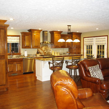 Remodel using and matching 36 year old cabinets