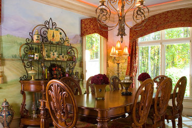 Elegant dining room photo in Baltimore