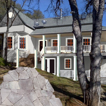 Auburn 2-story residence -- updating of exterior + interior