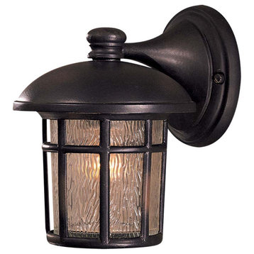 The Great Outdoors GO 8251 Cranston 1 Light 9" Tall Outdoor Wall - Heritage