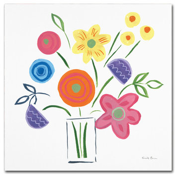 Farida Zaman 'Floral Medley II' Canvas Art, 18x18