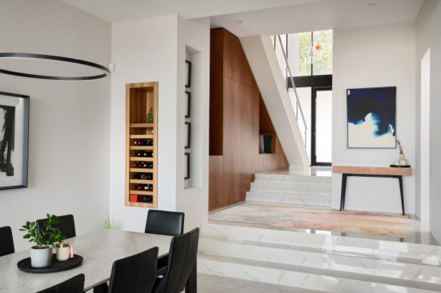 Contemporary Dining Room by Western Cabinets