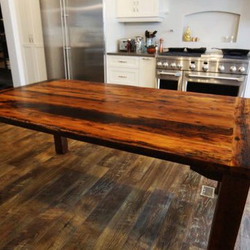 Reclaimed Wood Harvest Tables