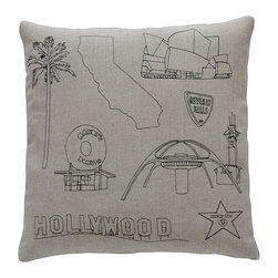k studio - LA Pillow - Decorative Pillows