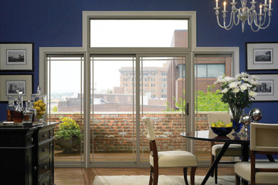 Example of a classic dining room design in Raleigh
