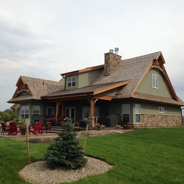 House Plan 16812WG comes to life in Saskatchewan!