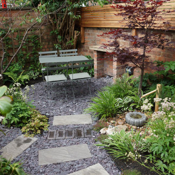 Small garden for Victorian terraced house