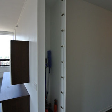 Custom Kitchen with High Grade Plastic Finished Cabinets