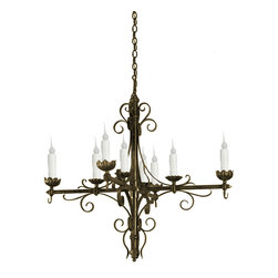 Hand Forged Iron Chandelier Designs - Products