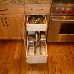 Base Cabinets and Other Creative Solutions - Kitchen Drawer Organizers