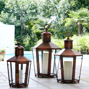 Rault Pool House Lanterns