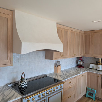 French Country Kitchen Hood - Lime Plaster · Lake Forest Park, WA