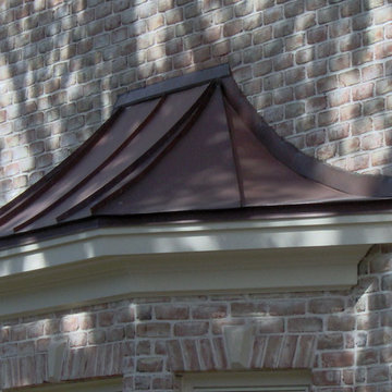 Standing seam metal roofing