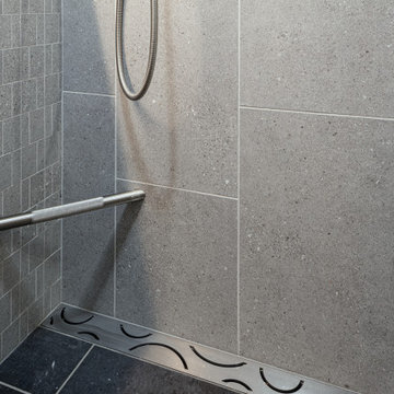 Modern Compact Bathroom Remodel