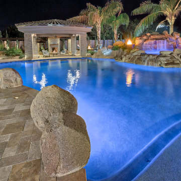Beautiful Mesa, Arizona Backyard