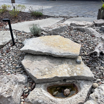 Creative water catchment