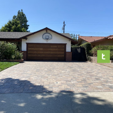 Driveway Remodel in Claremont, CA
