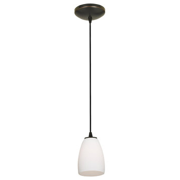 Access Lighting Sherry LED Pendant 28069-3C-ORB/OPL, Oil Rubbed Bronze