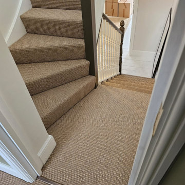 Alternative Flooring Anywhere Rope Natural 8060 carpet installation