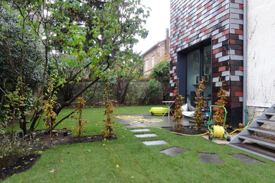 Aménagement d'un jardin contemporain.