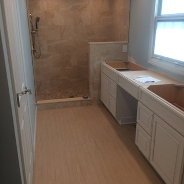 Before & After-Coastal Master Bathroom