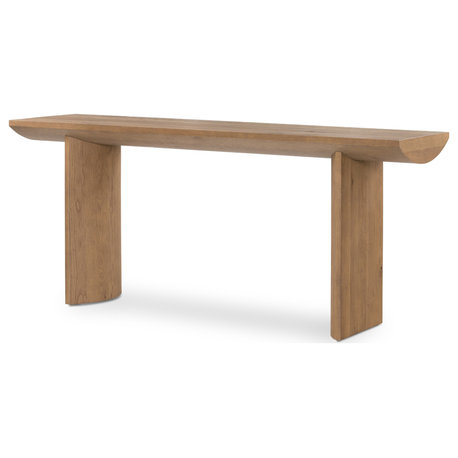 Pickford Console Table, Dusted Oak Veneer