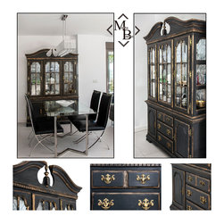 Muebles pintados - Glass Display Cabinets & Hutches