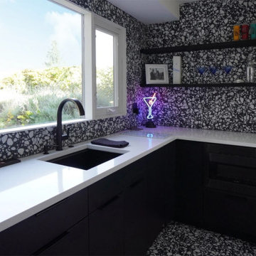 Kitchen Remodel: The Monochrome Kitchen, A Bold and Modern Design