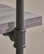 GDF Studio Caden Industrial Three Tier Faux Wood Wall-Mounted Shelf, Light Gray/