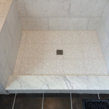Curbed Walk-In Showers