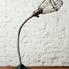 Finley Vintage Gooseneck Cage Wire Desk Lamp