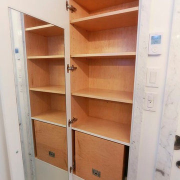 Custom Bathroom Storage - Kingsway