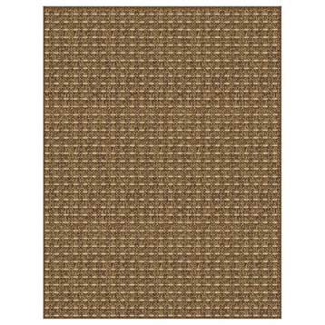 St. Lucia Indoor/Outdoor Carpet, Home/Patio Area Rug - Bronze, 3'x5'