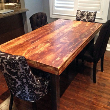 Metal Harvest Table