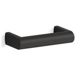 Kohler - Kohler Components Drawer Pull, Matte Black - Modern form meets modern function: the KOHLER Components collection is defined by controlled forms and stark precision in every line and angle. Each element is designed to feel like a minimalist piece of modern sculpture. Bring your signature bathroom look together with this contemporary drawer pull in a finish to match your Components faucets.