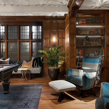 ASID MN Design Home 2024 - 17th Century Billiards Room