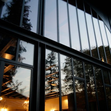 Extension de maison en structure métallique