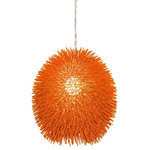 Varaluz Lighting - Varaluz Lighting 169P01OR Urchin - 1 Light Pendant - Sea urchins are simple, geometric-shaped creatures with telltale barbs that inhabit all oceans.  They are also creatures that inspire poetic words and light fixtures alike.* Number of Bulbs: *Wattage: 100W* BulbType: Medium Base* Bulb Included: No