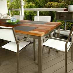 Recycled timber outdoor table - Dining Tables
