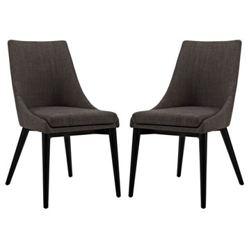 viscount Dining Side Chair Fabric Set of 2