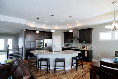 Transitional home design photo in Other