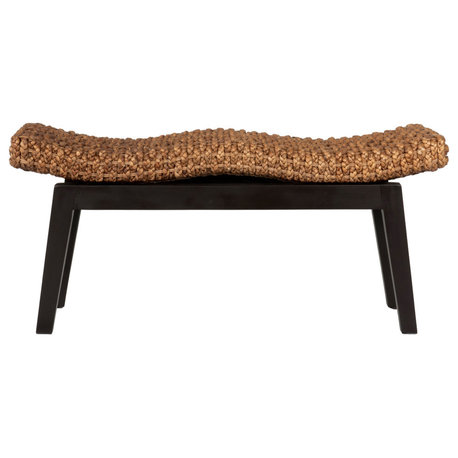 East at Main Myra Wood and Water Hyacinth Bench, Brown