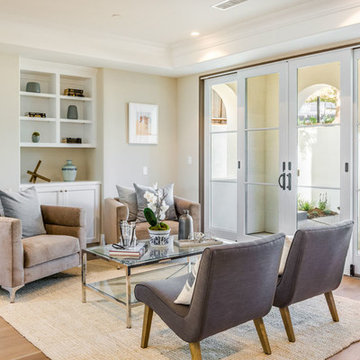 Transitional Living Room