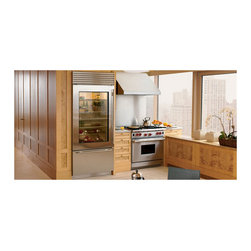 Sub-Zero 36" Built-in Bottom Freezer Refrigerator, Stainless Steel | BI36UGSPH - Products